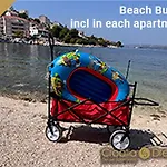 Sunshine Deluxe 80m2 With Pool, 50 M2 Garden Lounge And Outdoor Space Apartamento
