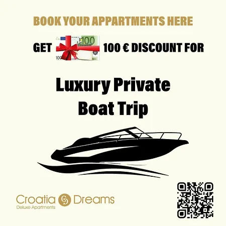 Apartment Sunshine Deluxe 79m2 With Pool, 50 M2 Garden Lounge And Outdoor Space Trogir